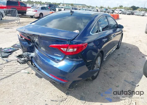 2015 Hyundai Sonata Limited z USA, uszkodzony, nr VIN 5NPE34AF7FH013153